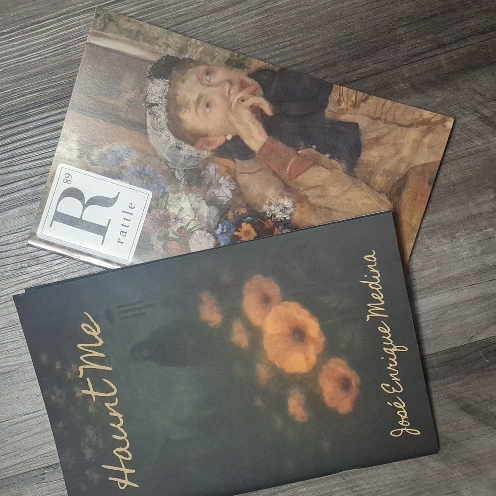 🔥Poetry Books 'Haunt Me' with Black Script And Rattle🔥